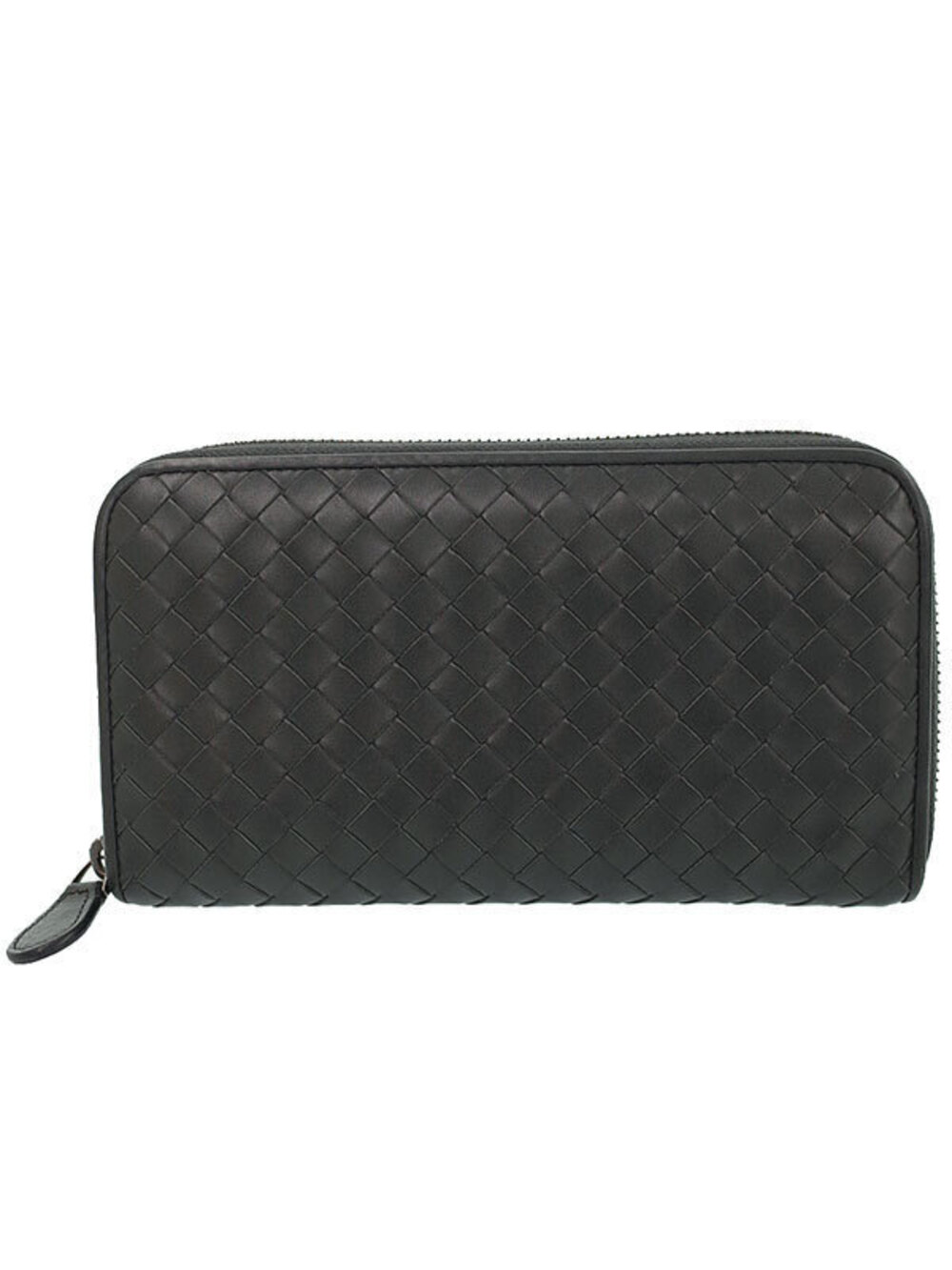 Bottega Veneta Intrecciato Round Zipper Long Wallet